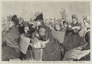 Den katastrofale brand på Forest Gate District School, de pårørende til ofrene ved efterforskningen af Robert Barnes